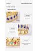 Elegant Rhinestone Alloy Crown Tiara: Exquisite Retro Bridal Headpiece & Hair Accessory