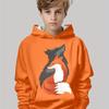 Ropa Infantil Niños Sudaderas con Capucha Manga Larga Estampado de Animales 3D Ropa de Primavera Otoño para Niños Casual Creativa Ropa para Niños Tops para Exteriores
