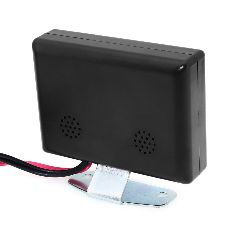 ZMFJH Mini 0-120 Celsius Digital Water Temperature Gauges with Flashing Alarm+Temp Adaptor 26-40mm Red LED for Car Truck 12V 24V