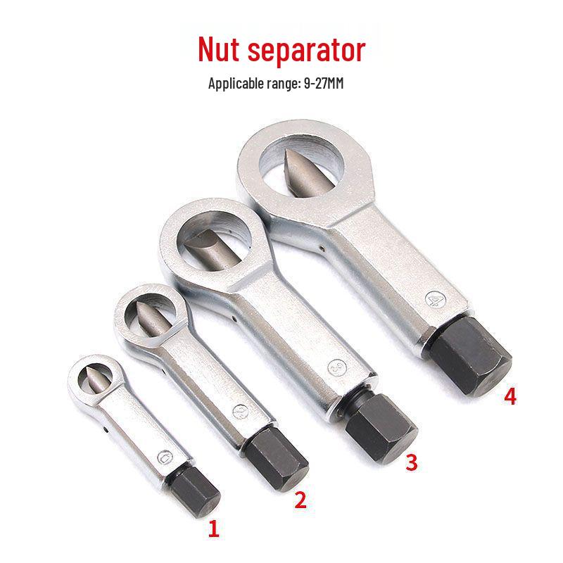 Auto Repair Nut Breaker Set: Quick Extractor & Separator