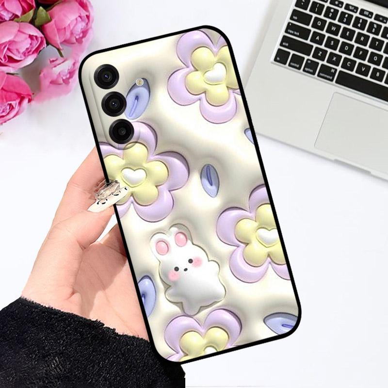 For Samsung Galaxy S25FE SM-S731B Case Lovely Astronaut Soft Silicone TPU Case For Samsung S 25 FE Shockproof Bumper Phone Cover