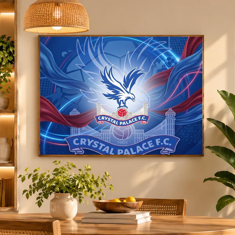 5D Diamond Painting Crystal Palace Football DIY Full Drill Diamond Art Kit Home Decoration