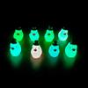 50-100 Piezas Patitos Mini Con Bombín Decoración del Hogar Brillan de Noche Pato Luminoso Jardín de Hadas Miniaturas Musgo Micropaisaje Decoración
