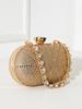Fashion Clutch Bag With Water Drip Embellishments For Evening Parties And Formal Events