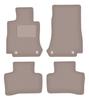 Beige Velours-Fußmatten für: Mercedes EQC N293 SUV (2019-)