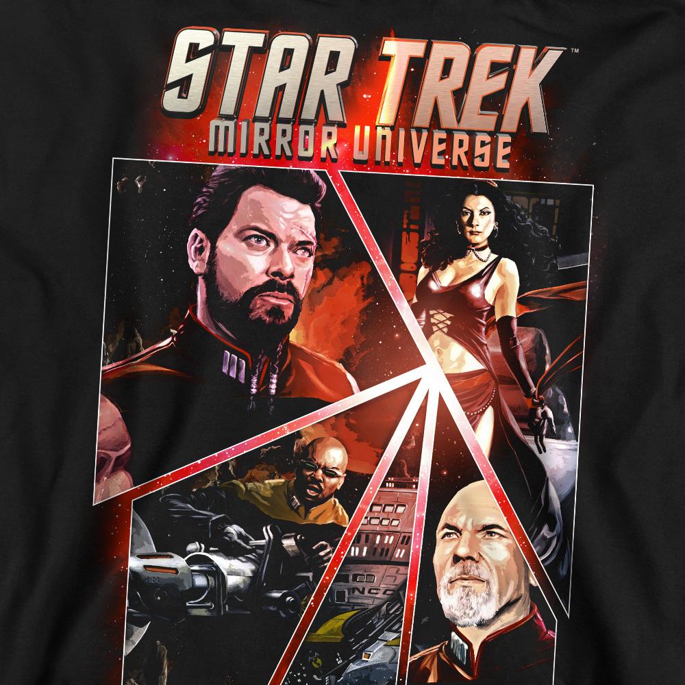 Star Trek Unisex Adult Panels Sweatshirt