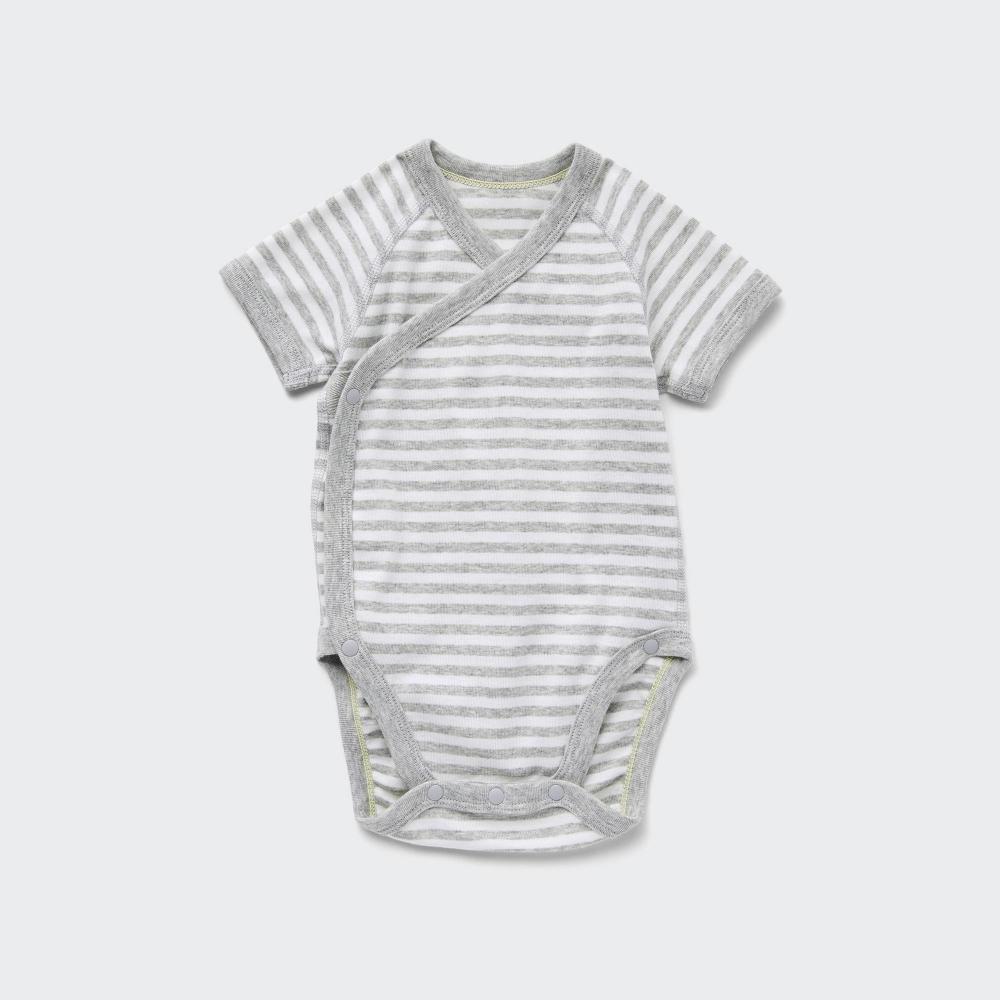 

Боди UNIQLO BN с коротким рукавом 1Р, кайма 60см 31 BEIGE/BABY 60