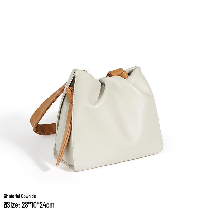 2024 Spring Women’s Genuine Leather Crossbody & Shoulder Square Bag – Trendy Underarm Handbag