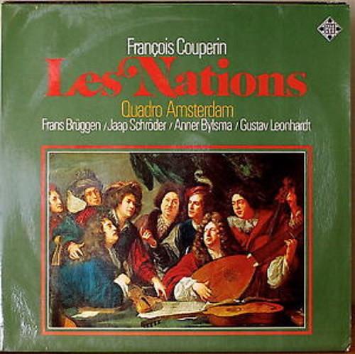 

Виниловая пластинка FRANOIS COUPERIN QUADRO AMSTERDA Les Nations 6480092 Telefunken Германия Классика Б/У