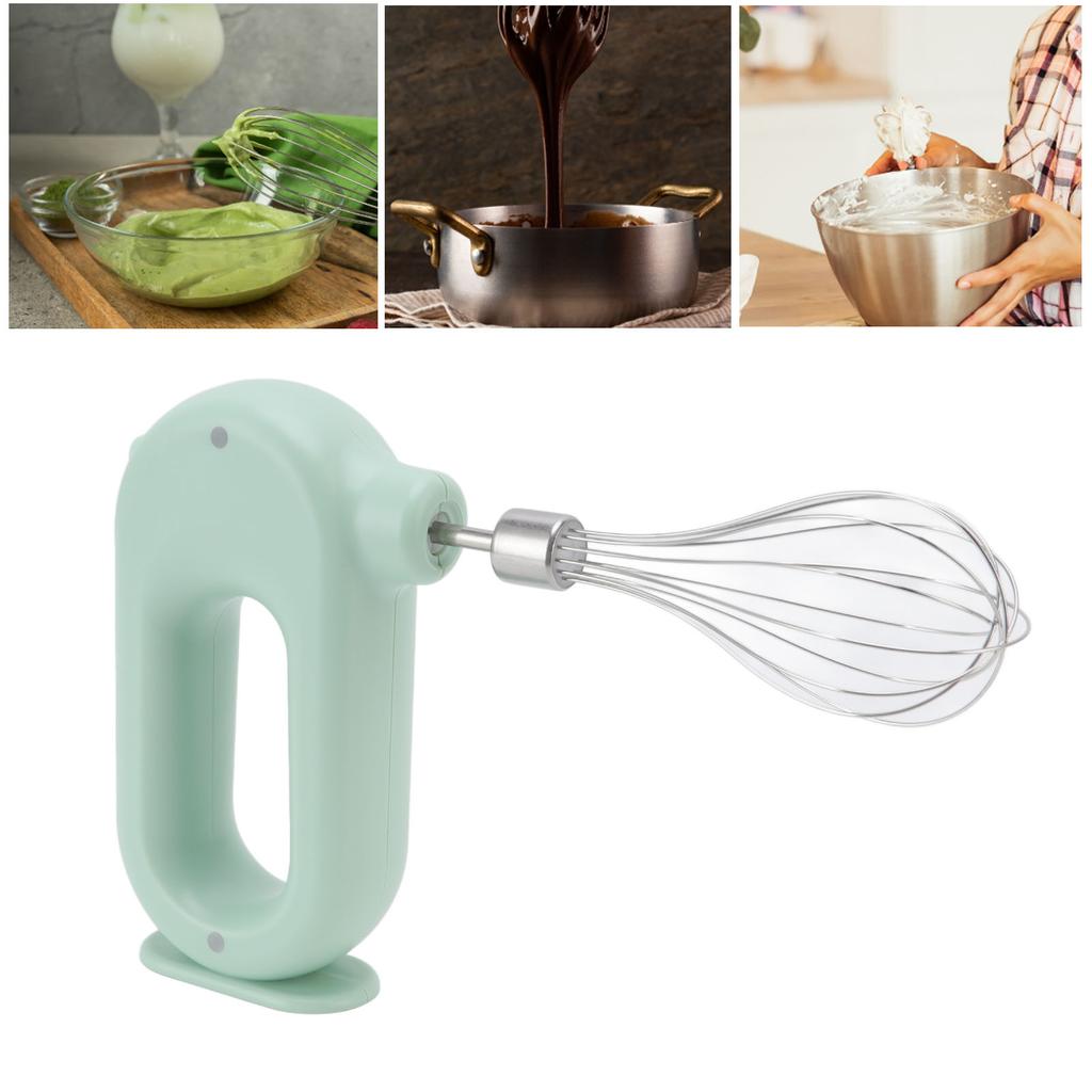 Electric Hand Mixer 3 Speeds Anti Slip Handle Design Safe Household Handheld Milk Frother Foam Maker 5V 20W