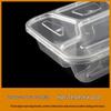Disposable Rectangular 4-Compartment Meal Box