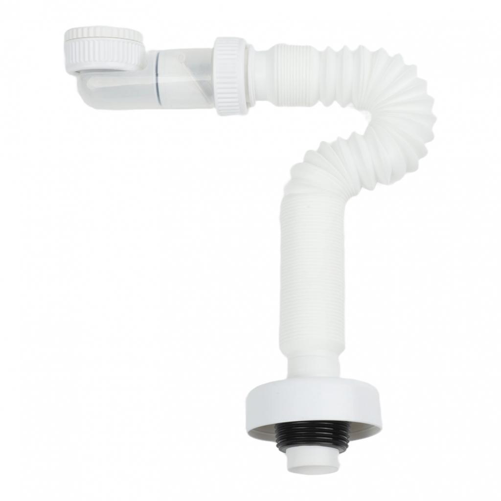 Compact Space Saving Drain Hose with Adjustable Design for Easy Installation