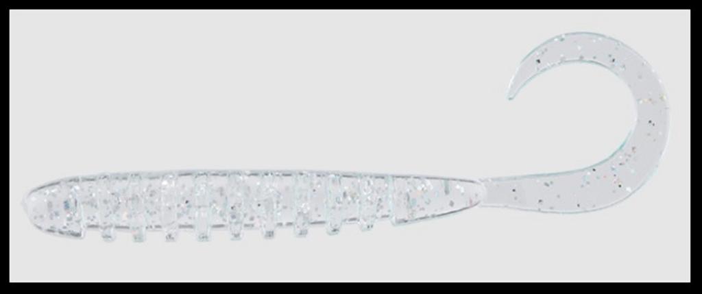 Sale Jackall Soft Lure SW Light Game Tide Curly 2.8 Clear HL Flake (6470)