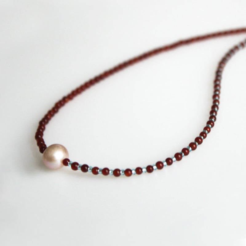 RER Red Quartz Ponit Necklace