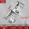 1PCS Stainless Steel Door Latch Solid Sliding Bolts Latch Home Hardware Gate Safety Toilet Door Lock