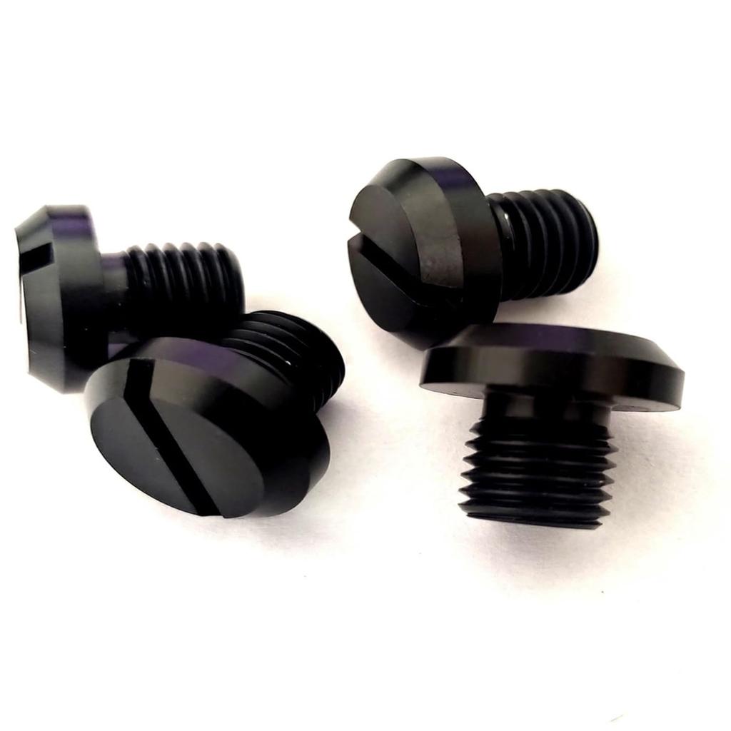 JooBsoso Mirror Hole Cover Cap, Positive Screw Bolt, Aluminum, Suitable for Motorcycle Rearview Mirror,