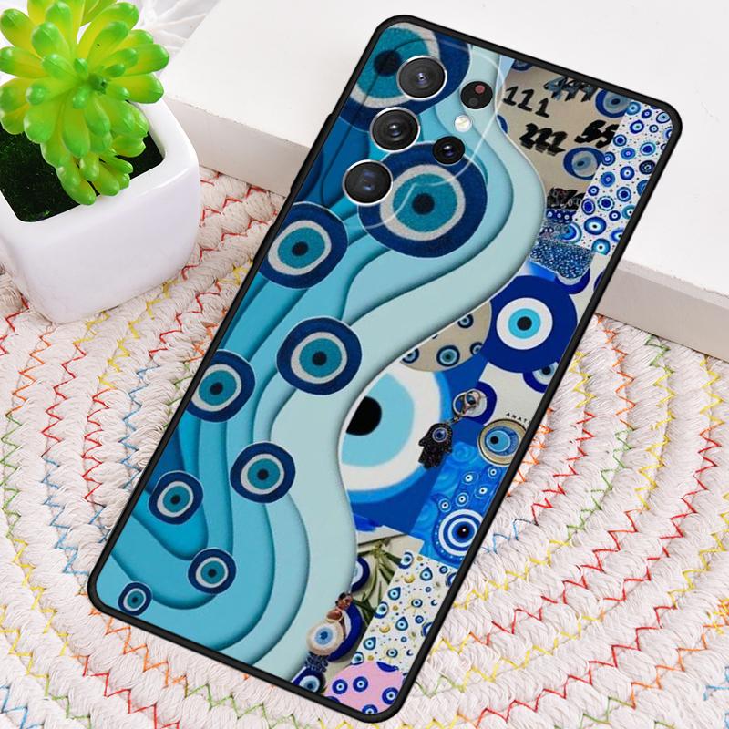 Evil Eye print Phone Case for Samsung Galaxy note 10 pro S26 Ultra S23 S24 FE S25 S21 S22 PLUS shockproof Cove