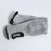 1 Pair 45cm Gray Cut Resistant Sleeves with Thumb Hole For Work Preventing Stab
