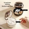 Japanese Half-Pill Cutter & Double-Layer Pill Organizer Box