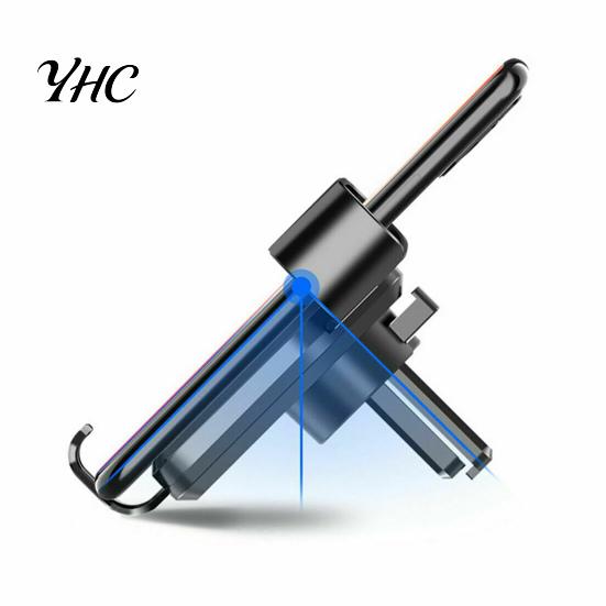 Phone Stand Mount Air Vent Clip Triangle Stability Car Accessory Sturdy Gravity Holder for Bracket