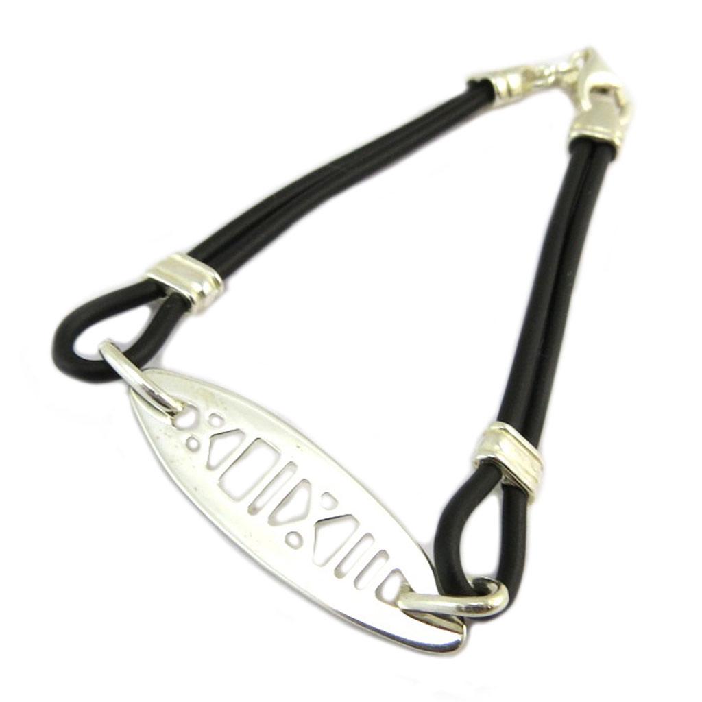 Les Trésors De Lily [B6818] - Silver Bracelet 'Zen Ambiance'