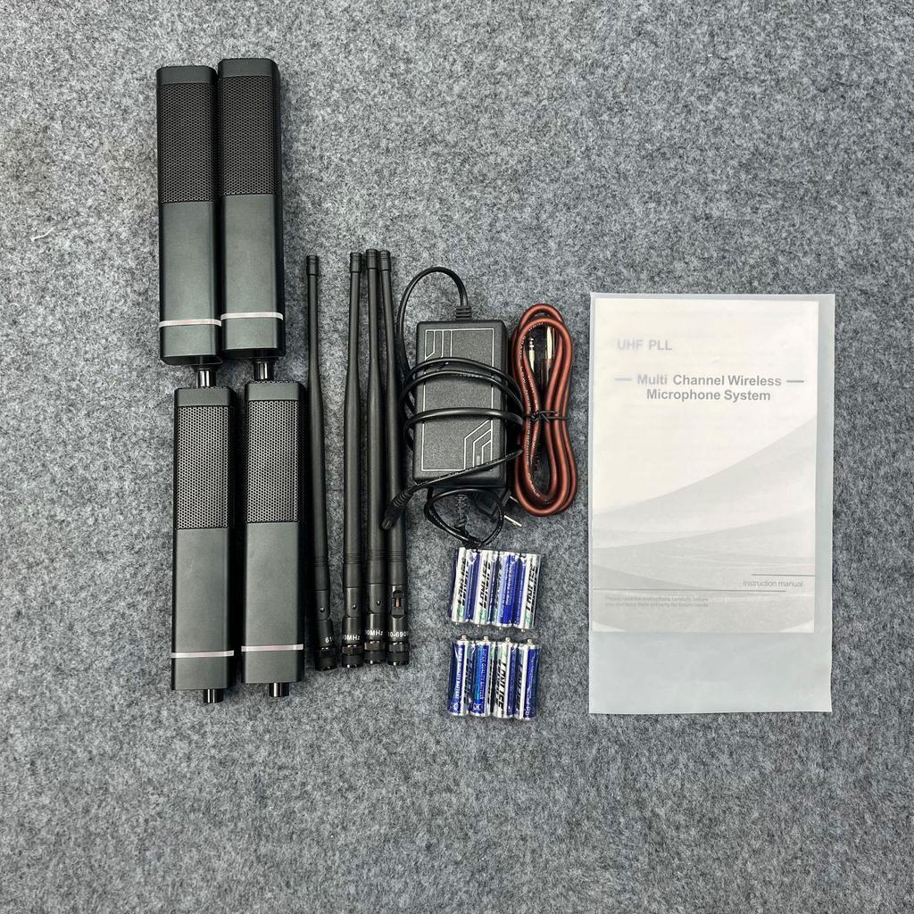 Dual Wireless Microphone System for Conferences