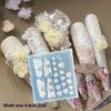 1Pc Chain Ice Flower Butterfly 3D Acrylic Mold Nail Art Decorations Diy Design Silicone Nails Mold