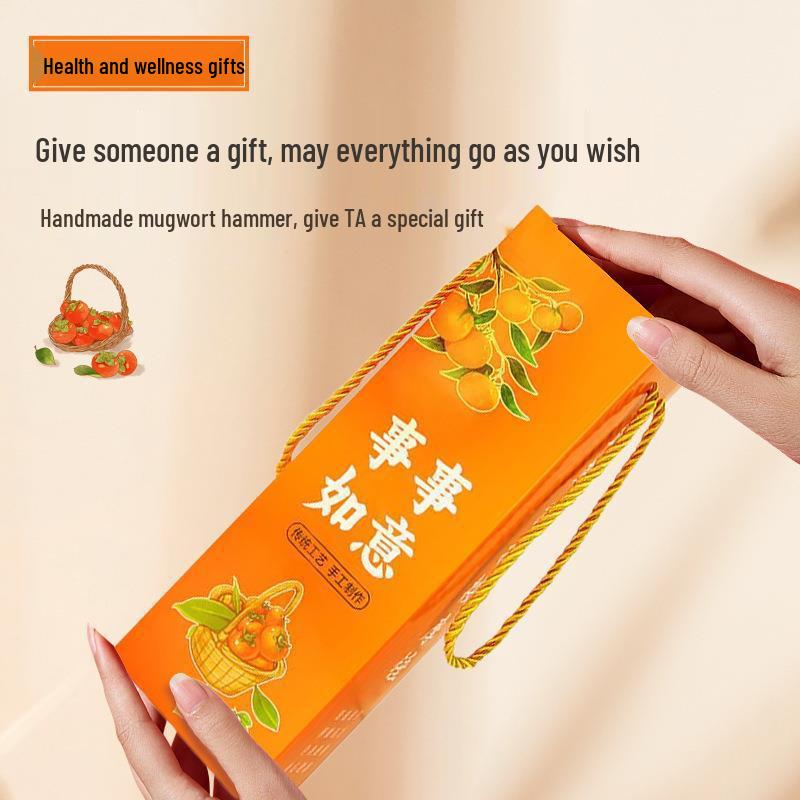 AI Ruyi Handheld Massage Hammer Souvenir - Gift Box for Conference Activities