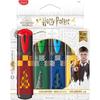 Pouch of 4 Highlighters - Harry Potter - Chisel Tip - Maped