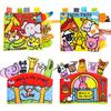 Lakarose Baby Tail Cloth Book 3d Sound Paper Tear-resistant Early Education Book For Newborns