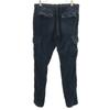 Gucci Made In Italy Corduroy Cargo Pants 44 Navy System Button Fly Men's Used