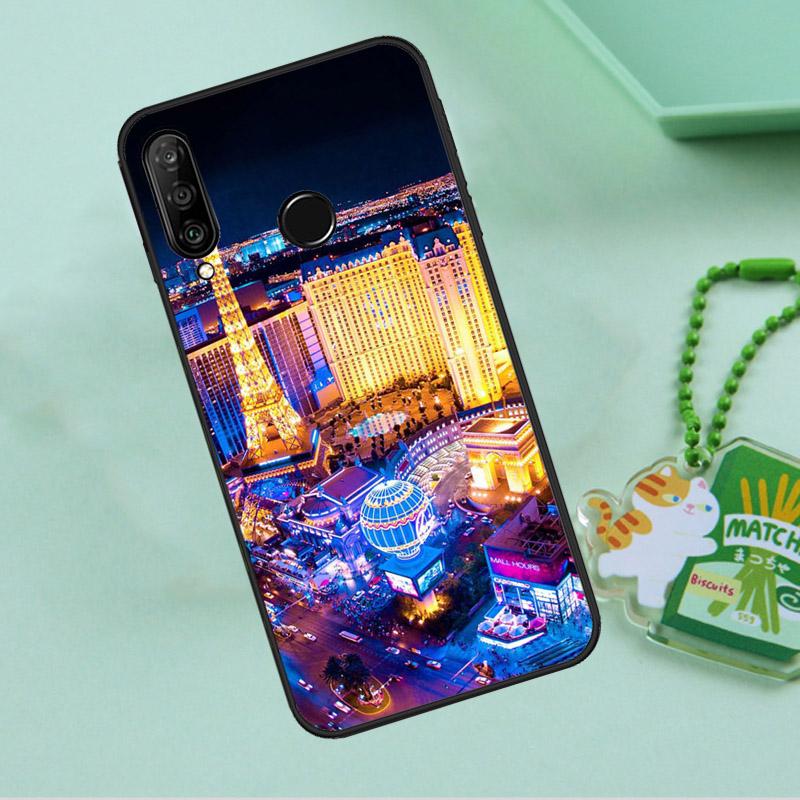 Las Vegas Strip Nevada For Huawei Nova 8i 11i 12i 12s 9 10 SE Y90 Y60 Y70 Y72 Y61 Y91 P20 P30 P40 Lite P60 Pro Case
