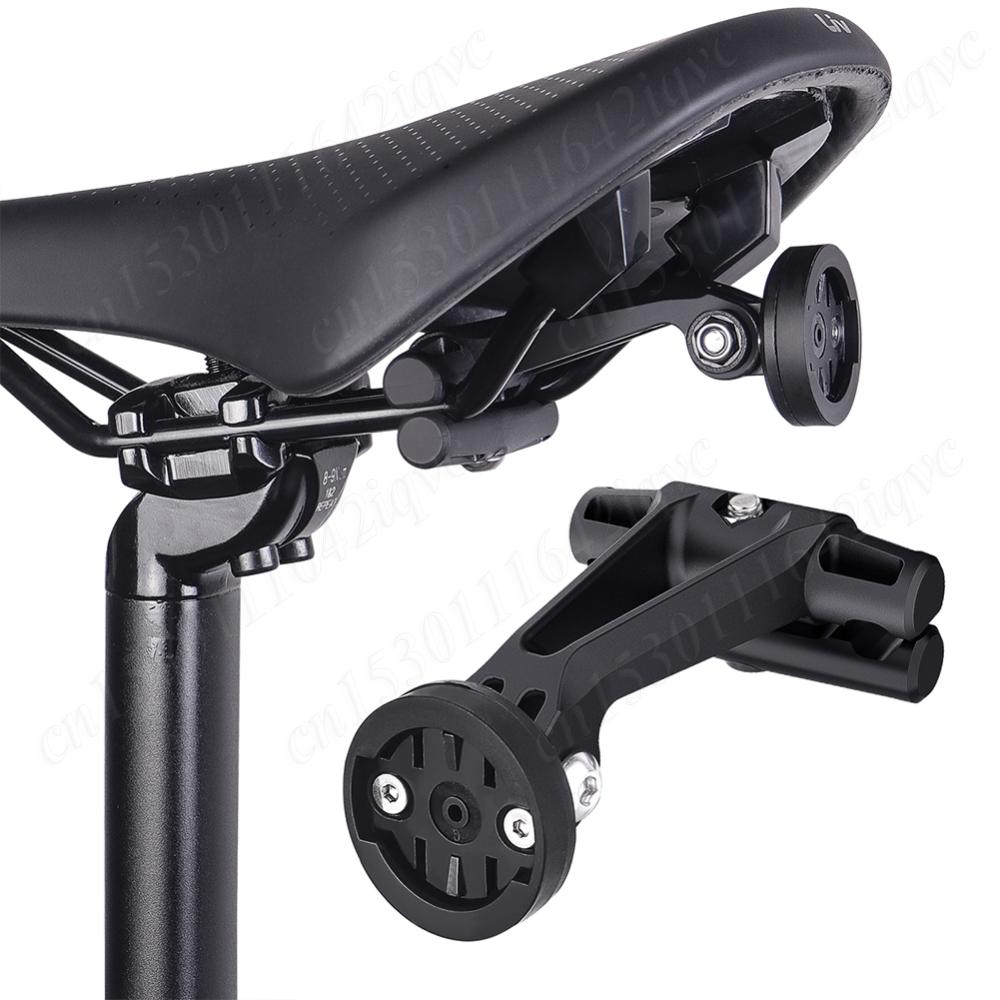 Bicycle Tail Light Saddle Support Anti-Slip Bicycle Taillight Saddle Rail Mount Shockproof for Garmin Varia Radar/Action Camera