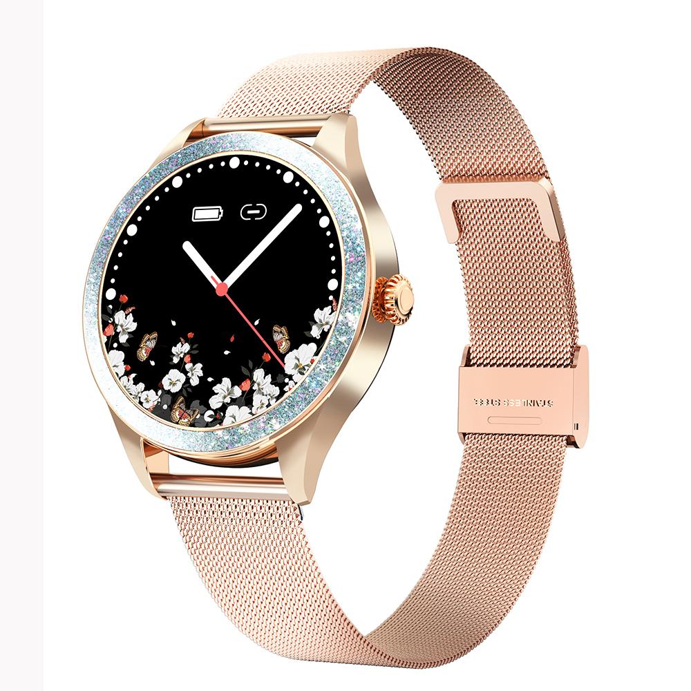 Smart Watch Women Full Touch Smartwatch Heart Rate Monitor Call