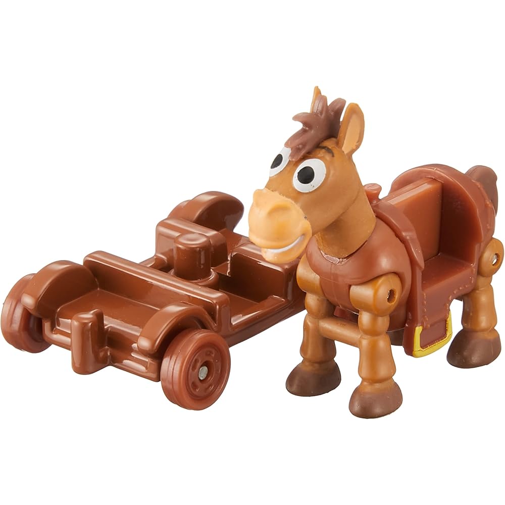 Tomica Dream Tomica Ride-On Toy Story TS-06 Bullseye & Cart Toy Vehicle Set