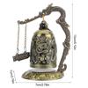 Bronze Dragon Lock Bell Hand Carved Carved Dragon Bell Vintage Dragon Bell  Home Decor