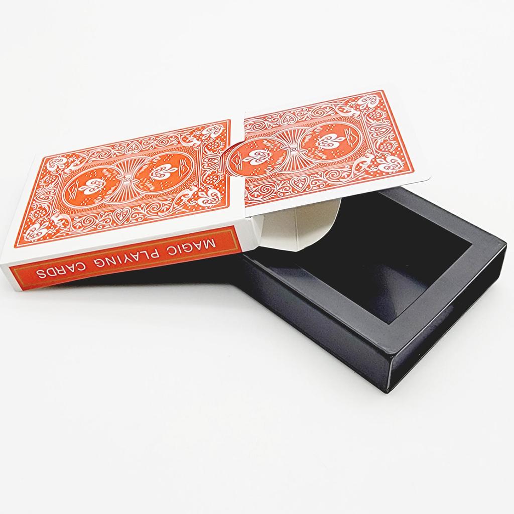 G0524 Poker Invisibility Trick - King Magic Plastic Card Vanish Props