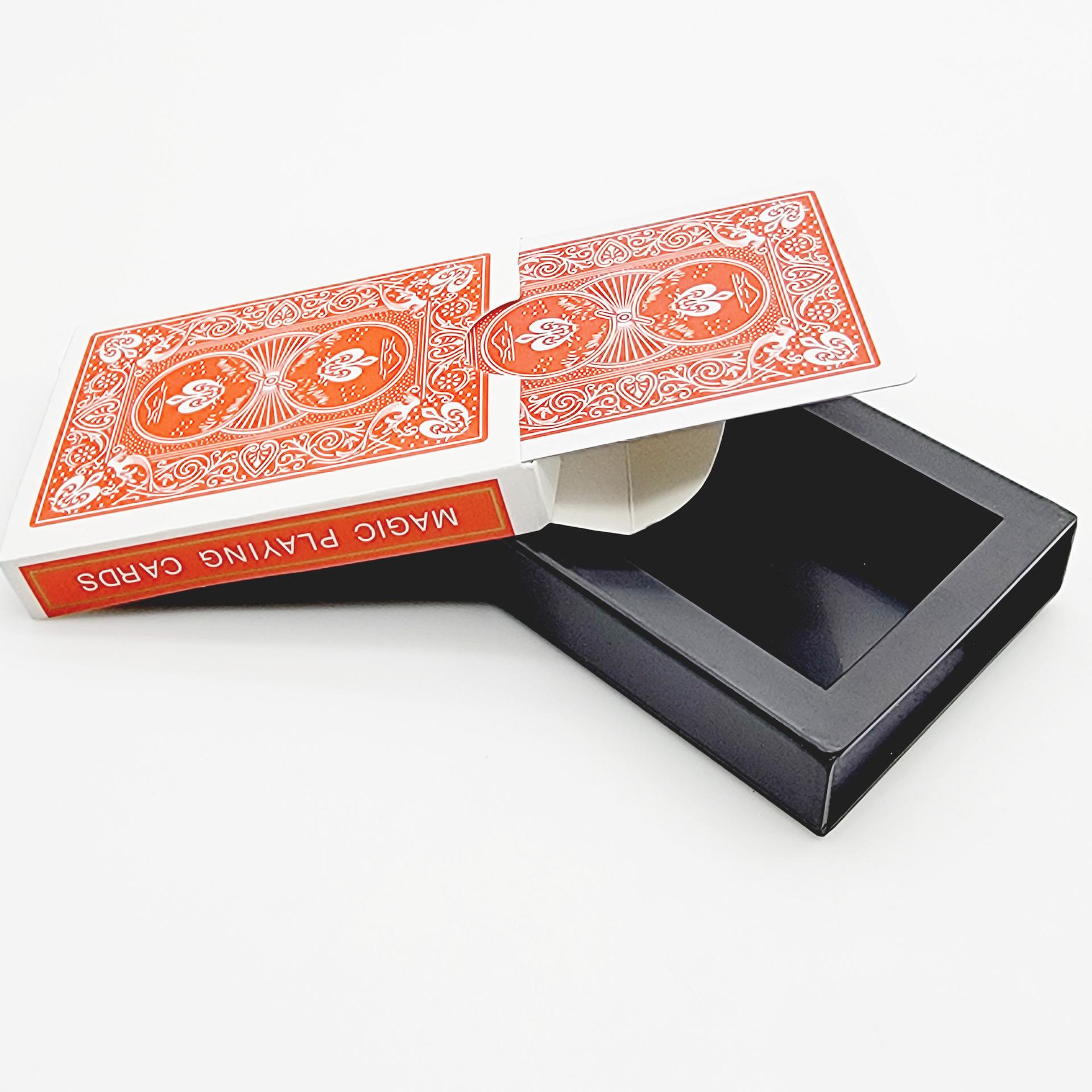 

G0524 Покерный трюк с невидимостью - Король Магии Пластиковая карта Исчезновение Реквизит