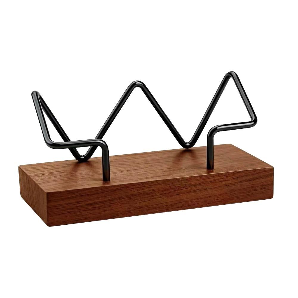 Multiple Styles Name Card Stand Wooden Desktop Card Holder Desk Card Display Rack  Hotel
