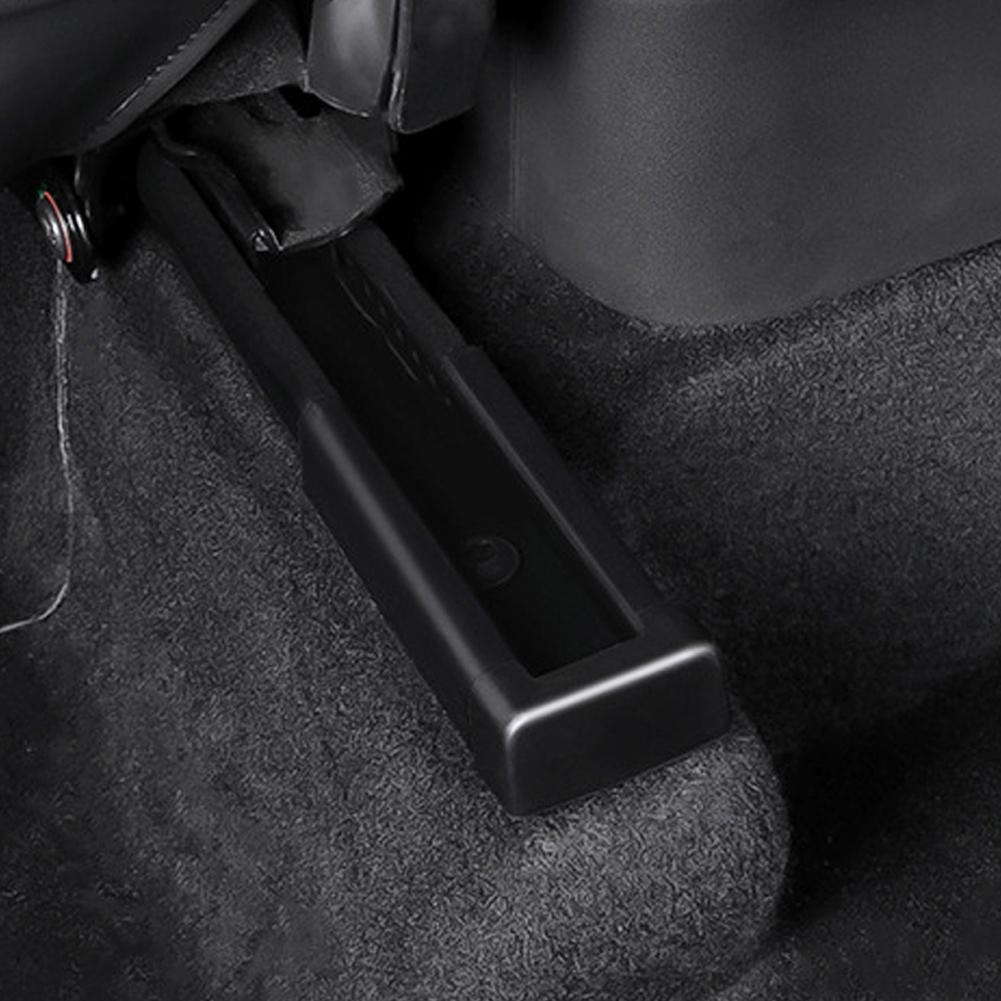 4pcs Car Seat Rear End Rail Cover Protector Backseat Slide Protection Anti-kick for Tesla Model 3 Y Juniper 2025 Accessories