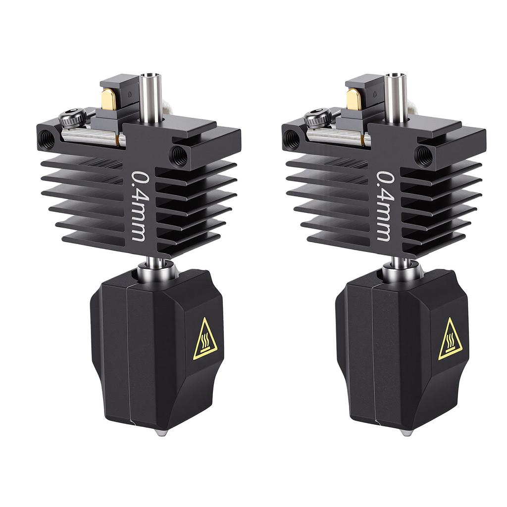 2PCS 3D Printer Hot End Replacement for 5Celsius5 Pro 320 degrees C Wear Resistance 0.4mm High Printing Hotend