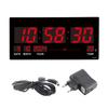 Black Digital Wall Clock LED Screen Perpetual Calendar Clock High Quality LED Wall Clock  Home Use
