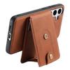 DENIOR D14 For Samsung Galaxy S24+ Case Kickstand Card Slots Phone Cover Magnetic Case