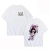 Summer Hot Blooded Anime Hashibira Inosuke Print Short Sleeve T Shirts for Women and Men Casual Cool Crew Neck T-shirts