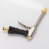 All-Metal Electroplated High-Pressure Car Wash Nozzle with Rubber-Coated Rod and Brush