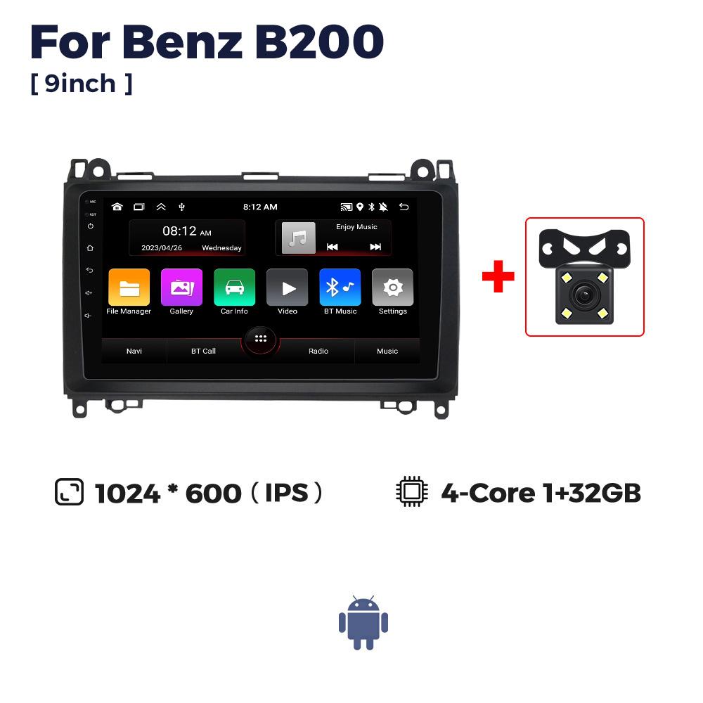 Android Car Radio Multimedia Player For Mercedes Benz B200 A B Class W169 W245 Viano Vito W639 Sprinter W906 GPS Stereo Receiver