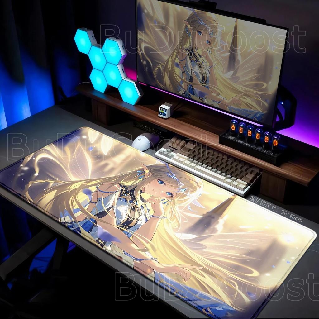 New HD Cool Wallpaper Wuthering Waves Cartethyia Mouse Pad XXL Gamer Keyboard Mat Gaming Desk Laptop Mousepad PC Carpet Mousepad