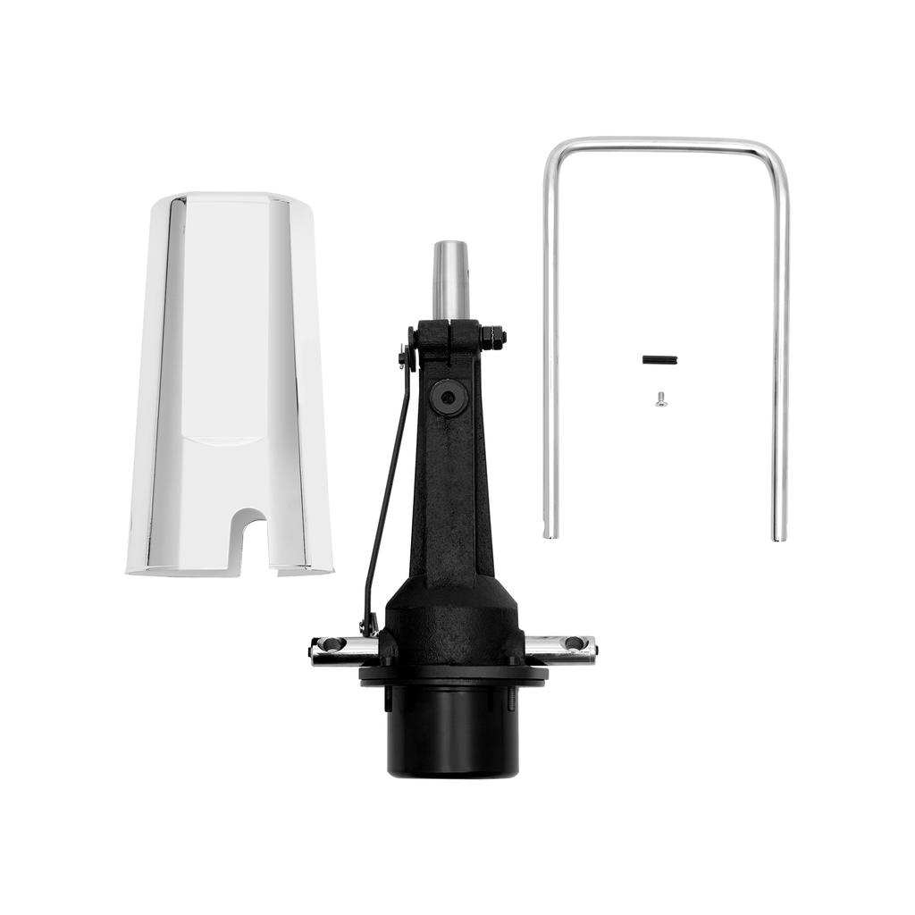 Adjustable Chair Hydraulic Pump Barber Salon Chairs Chair Replacement Lift Pump 4-Hole Hydraulic Pump 440 lbs for Office Chair