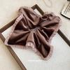 Fabric lace large intestine hair band French elegance temperament ponytail hair rope headrope hair accessories women