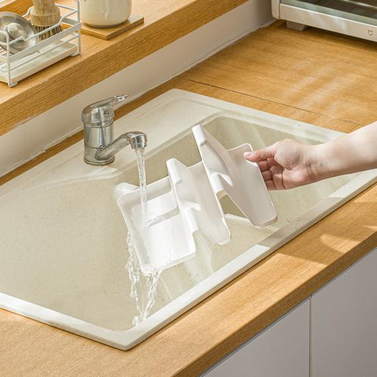 Lingură Utilitară Rezistentă la Pete, Calitate Alimentară, Capacitate Mare de Încărcare, Multifuncțională, Heavy Duty, Suport Organizator pentru Capac de Oală